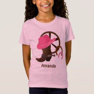 T-shirt Cowgirl personnalisé