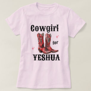 T-Shirt Cowgirl pour Yeshua