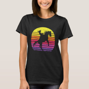 T-shirt Cowgirl Texas Ranch Girl Horse équitation Coucher