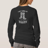 T-shirt Cowgirl, tu vas pas y aller ! (Dos)