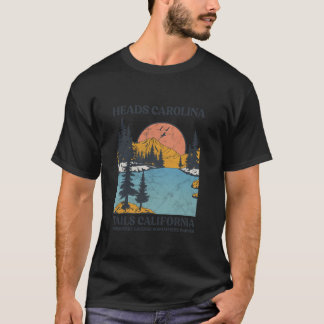 T-shirt Cowgirl Western Country Music Heads Carolina Tail