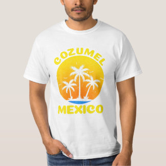 T-shirt Cozumel Design Pour Hommes Femmes