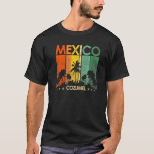 T-shirt Cozumel  Souvenir Mexique Été