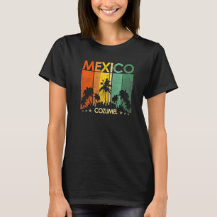 T-shirt Cozumel  Souvenir Mexique Été