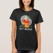T-shirt Cozy And Cold Holidays Chocolate Hot Cocoa (Devant)