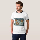 T-shirt Cozy Forest Cottage Cluster (Devant entier)