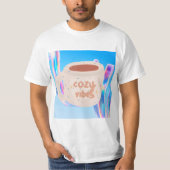 T-shirt Cozy vibes graphic t shirt (Devant)