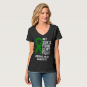 T-shirt CP My Son's Fight Is My Fight Cerebral Palsy Aware (Devant entier)