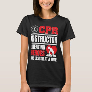 T-shirt CPR Manikin CPR Bouche Bouche Masque CPR Inst