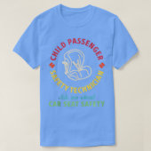 T-shirt CPST Technicien en sécurité des passagers des enfa (Design devant)
