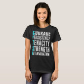 T-shirt CPTSD - Survivant complexe du traumatisme (Devant entier)