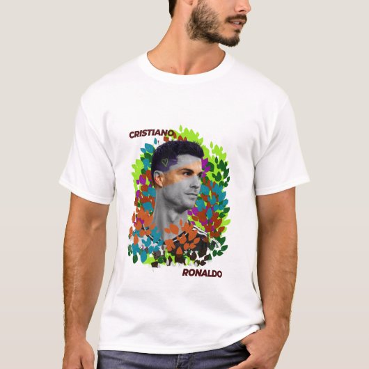 T-shirt CR7 pour la vie (Devant)