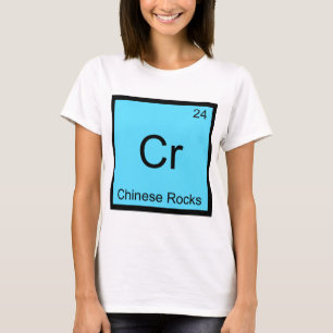 T-shirt Cr - Roches Chinoises Symbole drôle d'élément de c