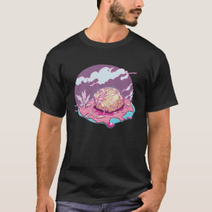 T-shirt Crab Cakes Vaporwave Rétrowave esthétique