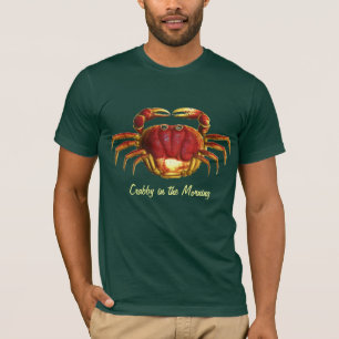 T-shirt CRAB de Crabby le matin