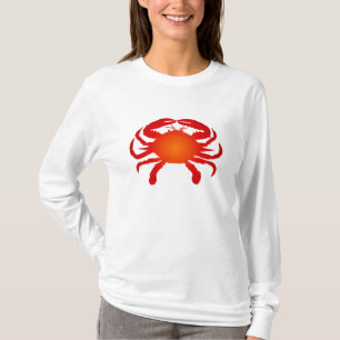 T-shirt Crab orange