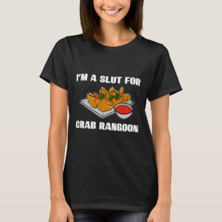 T-shirt Crab Rangoon Asiatique Chinois Nourriture Lover Di