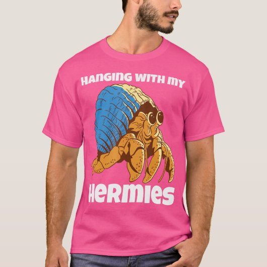 T-shirt Crabe à hermite drôle (Devant)