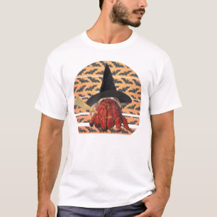 T-shirt Crabe à sorcières Amusant Halloween Hermite Crabe