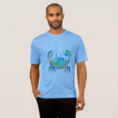 T-shirt Crabe bleu (Devant entier)