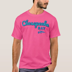 T-shirt Crabe bleu de la baie Jcombs Chesapeake (2 côtés)