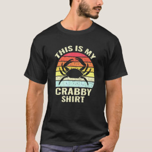 T-shirt crabe carabine rétro fruits de mer crabe crabe cra