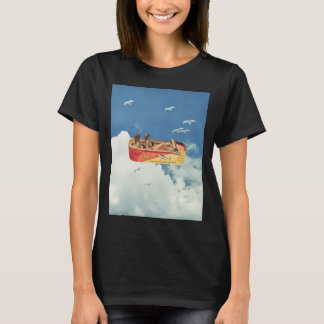 T-shirt Crabe Cool Pour Femmes Filles Amateur De Manger Du
