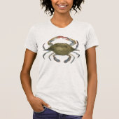 T-shirt Crabe d'aquarelle - gris (Devant)