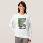T-shirt Crabe de côte de l'Orégon (Devant entier)