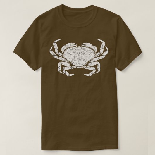 T-shirt Crabe de Dungeness (Design devant)