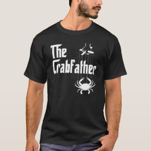T-shirt Crabe Des Hommes Crabe Crabber Crabber Crabpère Cr