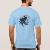 T-shirt Crabe d'Hermite en noir (Dos)