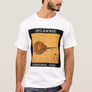 T-shirt Crabe en fer à cheval du Delaware