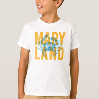 T-shirt crabe Enfants du Maryland