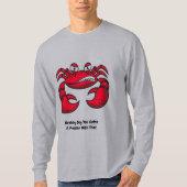 T-shirt Crabe Grouchy Animé (Devant)