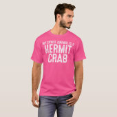 T-shirt Crabe hermite (Devant entier)