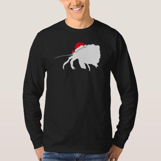 T-shirt Crabe Hermite Noël du Père Noël (Devant)