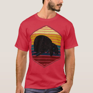 T-shirt Crabe hermite rétro des animaux marins