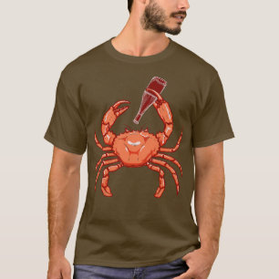 T-shirt Crabe ivre