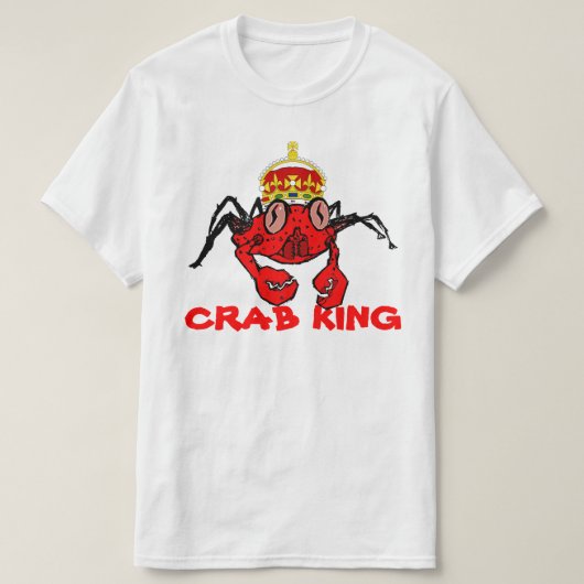 T-shirt Crabe King (Design devant)