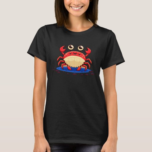 T-shirt crabe mignon (Devant)