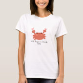 T-shirt crabe mignon (Devant)