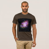 T-shirt Crabe Nebula Supernova Remnant Hubble Composite (Devant entier)