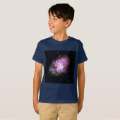 T-shirt Crabe Nebula Supernova Remnant Hubble Composite (Devant entier)