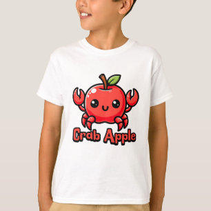 T-shirt Crabe Pomme Cute Crabe Pomme Pun