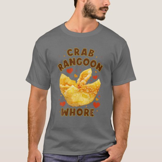 T-shirt Crabe Rangoon W.H.O.R.E Crabe Rangoon Amateurs (Devant)