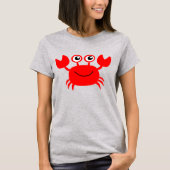T-shirt crabe rouge (Devant)