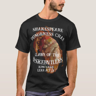T-shirt Crabe royal de Shakespeare Crabe de Dungeness pinc