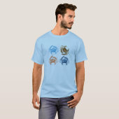 T-shirt Crabes (Devant entier)