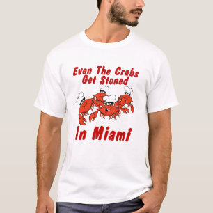 T-shirt Crabes de pierre de Miami